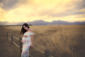 Colorado motherhood photo session