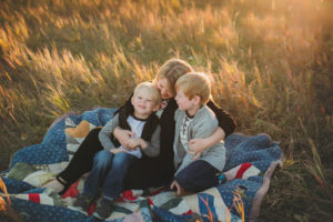 Colorado golden hour family photographer
